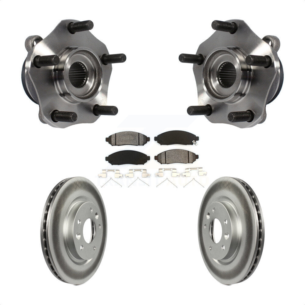 Transit Auto KBB-104236 Wheel Bearing and Hub Assembly for 2015 Nissan LEAF - Front product image