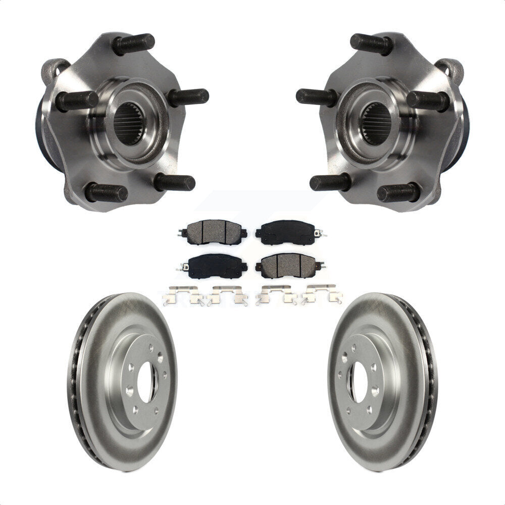 Transit Auto KBB-104237 Wheel Bearing and Hub Assembly for 2014-2017 Nissan LEAF - Front product image