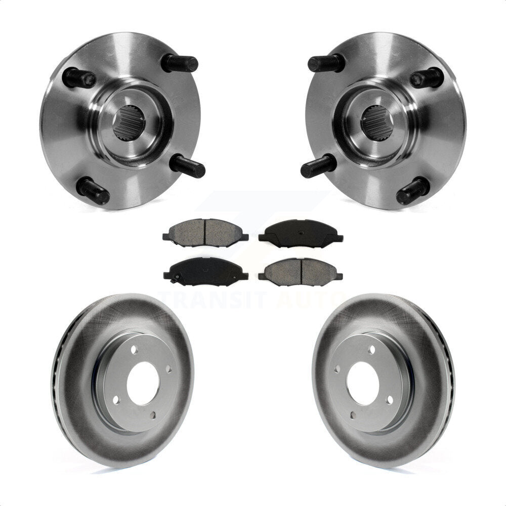 Transit Auto KBB-104238 Wheel Bearing and Hub Assembly for 2008 Nissan Versa - Front product image
