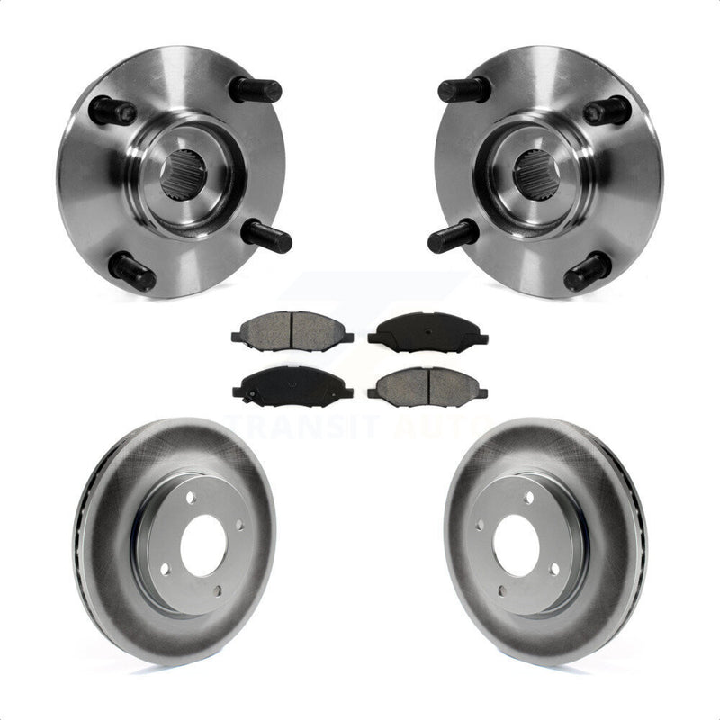 Transit Auto KBB-104238 Wheel Bearing and Hub Assembly for 2008 Nissan Versa - Front product image
