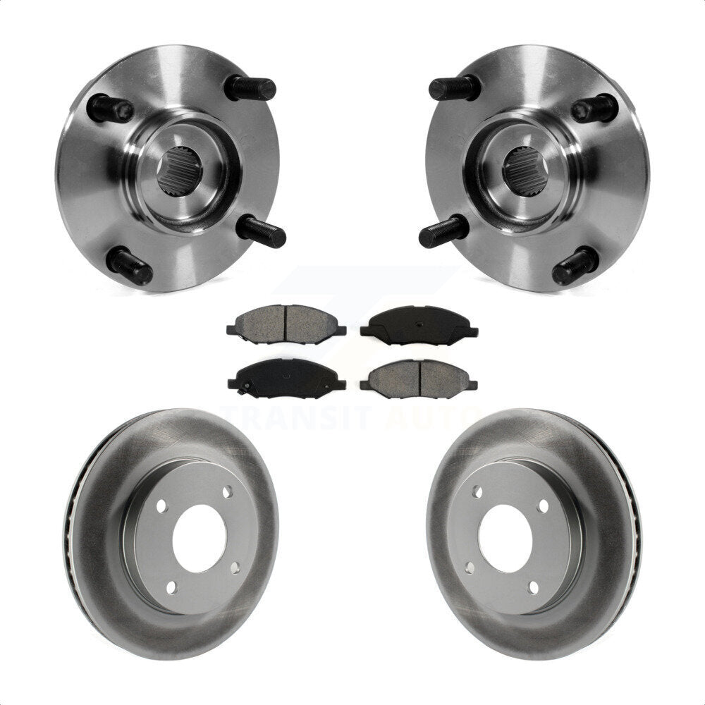 Transit Auto KBB-104240 Wheel Bearing and Hub Assembly for 2009-2011 Nissan Versa - Front product image