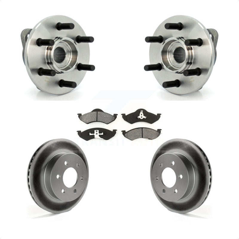 Transit Auto KBB-104250 Wheel Bearing and Hub Assembly for 1998-1999 Dodge Dakota, Dodge Durango - Front product image