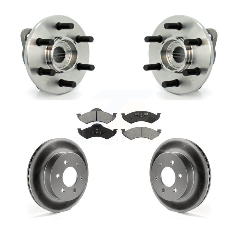 Transit Auto KBB-104251 Wheel Bearing and Hub Assembly for 2000-2002 Dodge Durango, Dodge Dakota - Front product image