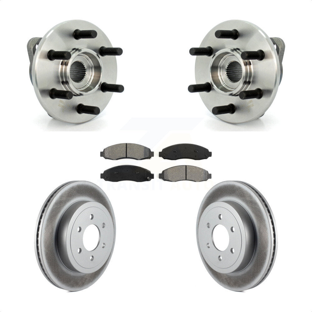 Transit Auto KBB-104252 Wheel Bearing and Hub Assembly for 2003-2004 Dodge Dakota - Front product image