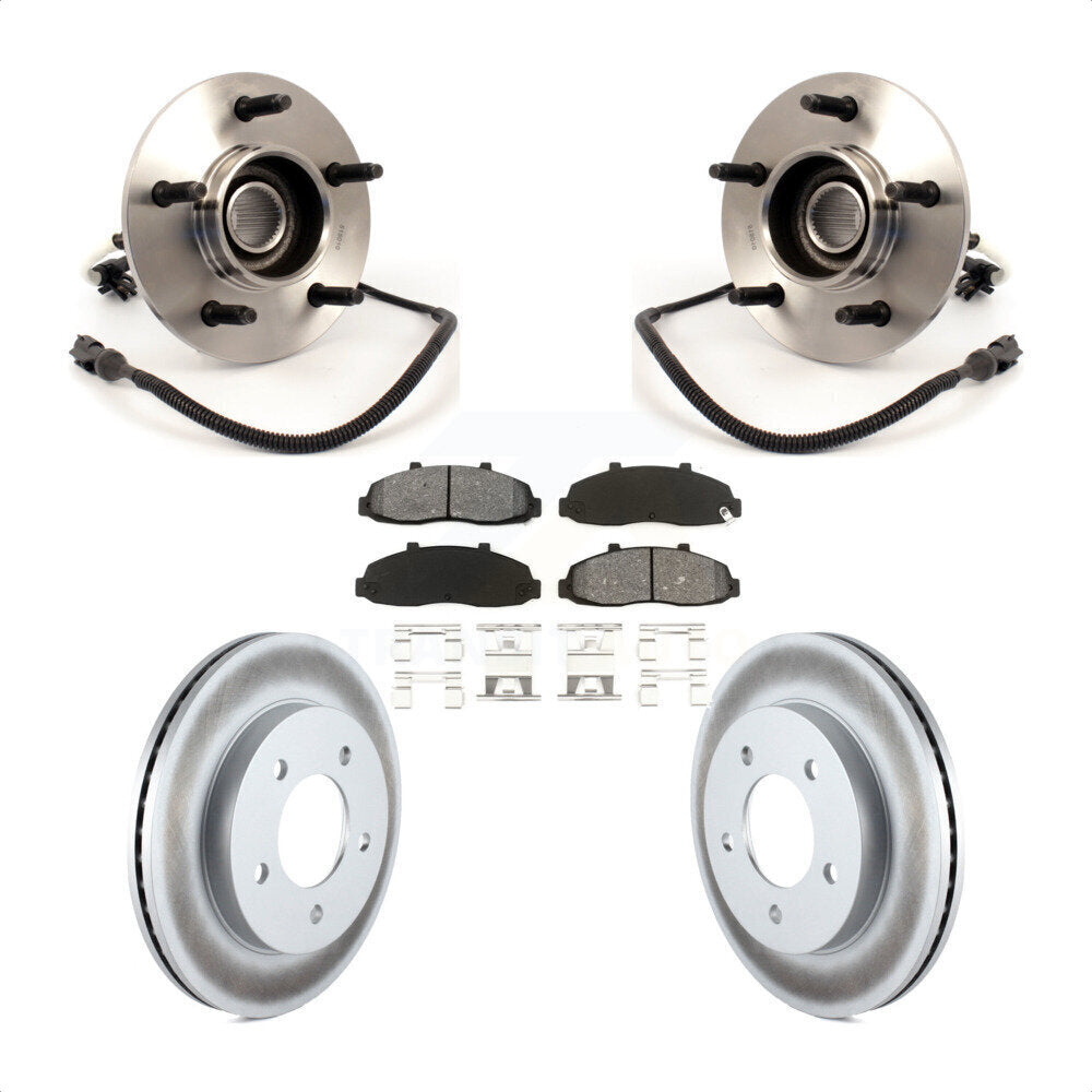 Transit Auto KBB-104253 Wheel Bearing and Hub Assembly for 1997-2000 Ford F-150 - Front product image