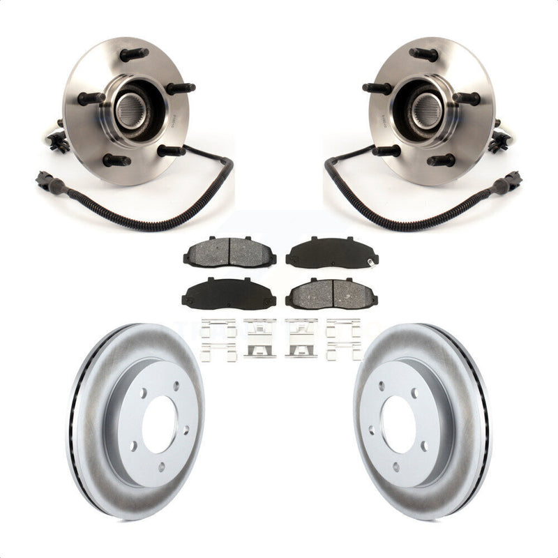 Transit Auto KBB-104253 Wheel Bearing and Hub Assembly for 1997-2000 Ford F-150 - Front product image