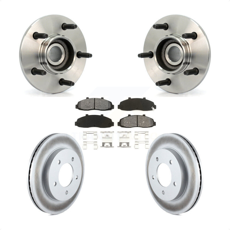 Transit Auto KBB-104255 Wheel Bearing and Hub Assembly for 1997-2000 Ford F-150 - Front product image