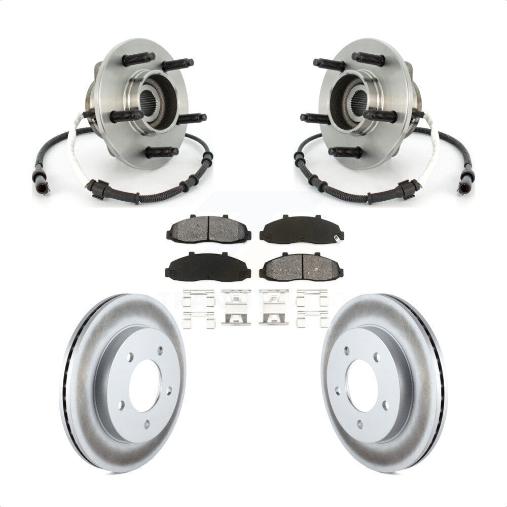 Transit Auto KBB-104260 Wheel Bearing and Hub Assembly for 2000-2004 Ford F-150 Heritage, Ford F-150 - Front product image