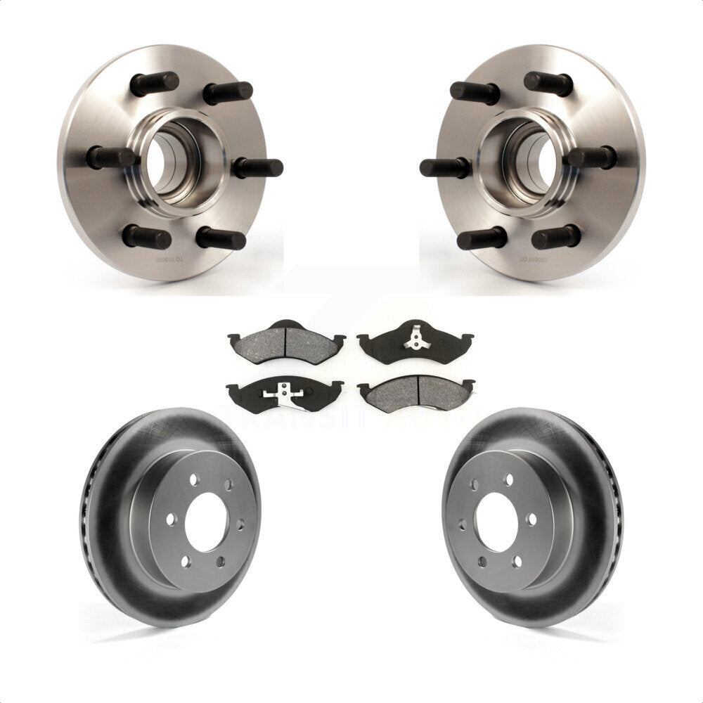 Transit Auto KBB-104261 Wheel Bearing and Hub Assembly for 1999 Dodge Dakota, Dodge Durango - Front product image