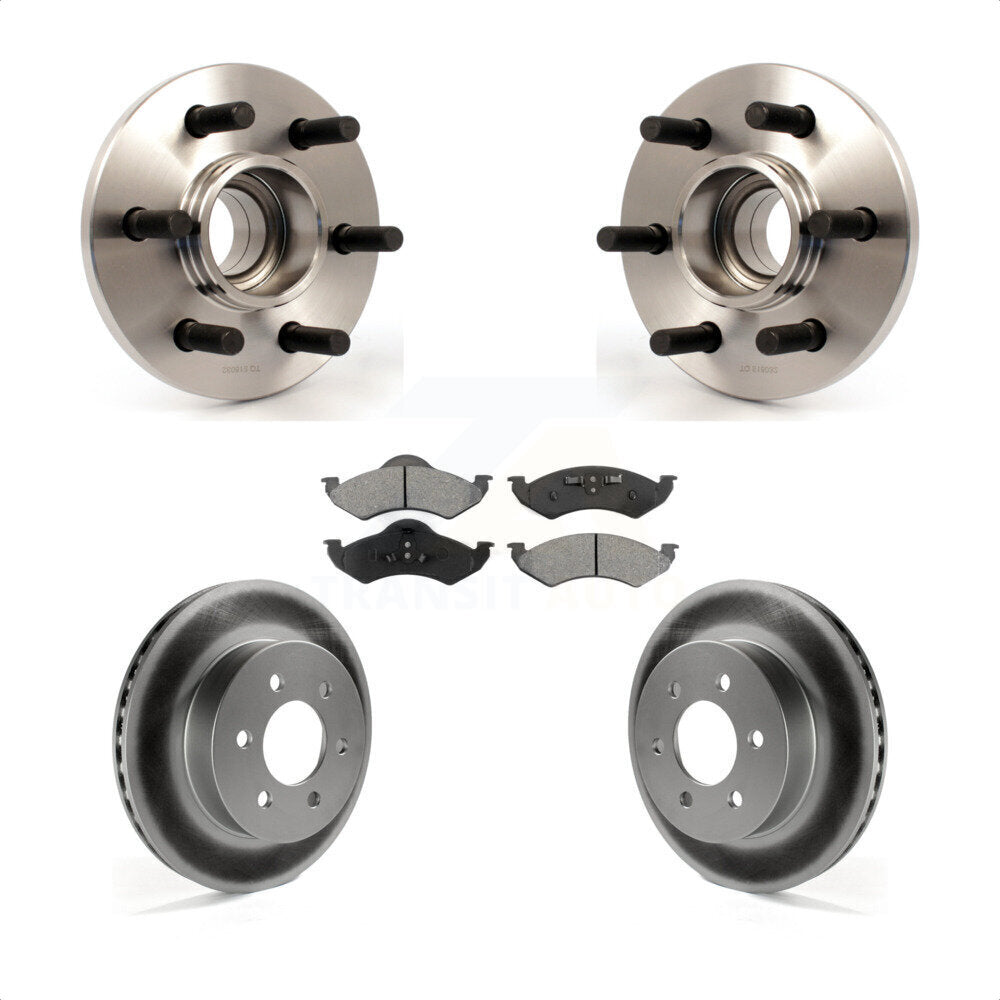 Transit Auto KBB-104262 Wheel Bearing and Hub Assembly for 2000-2002 Dodge Dakota, Dodge Durango - Front product image