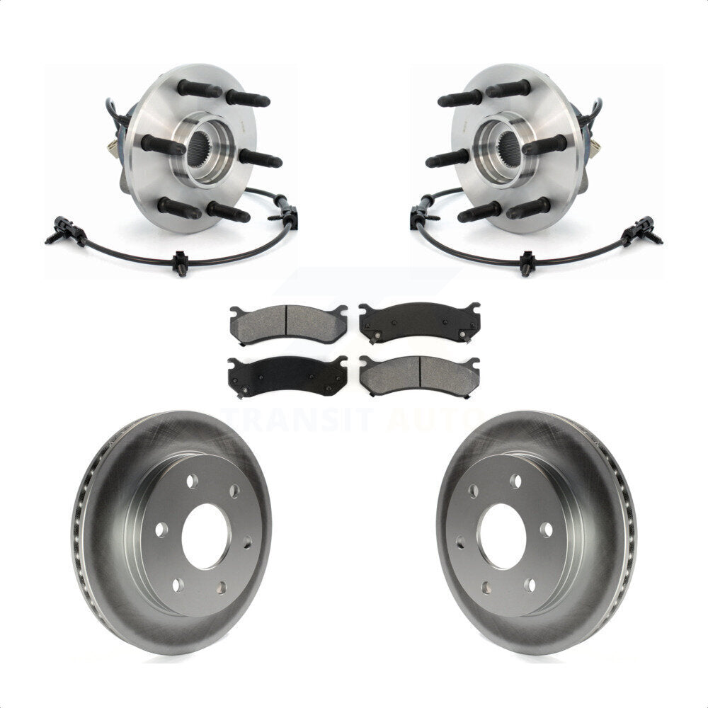 Transit Auto KBB-104267 Wheel Bearing and Hub Assembly for 1999-2008 Chevrolet Silverado 1500 Classic, GMC Sierra 1500 Classic, Chevrolet Silverado 1500 & more - Front product image