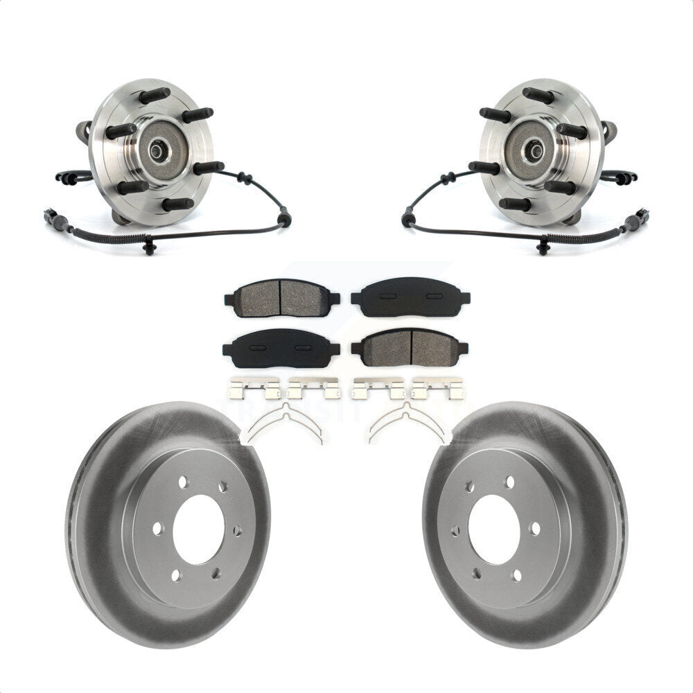 Transit Auto KBB-104272 Wheel Bearing and Hub Assembly for 2004-2005 Ford F-150 - Front product image
