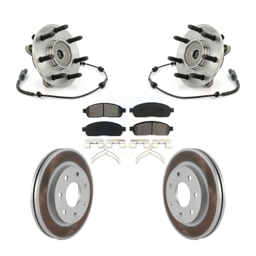 Transit Auto KBB-104273 Wheel Bearing and Hub Assembly for 2004-2005 Ford F-150 - Front product image