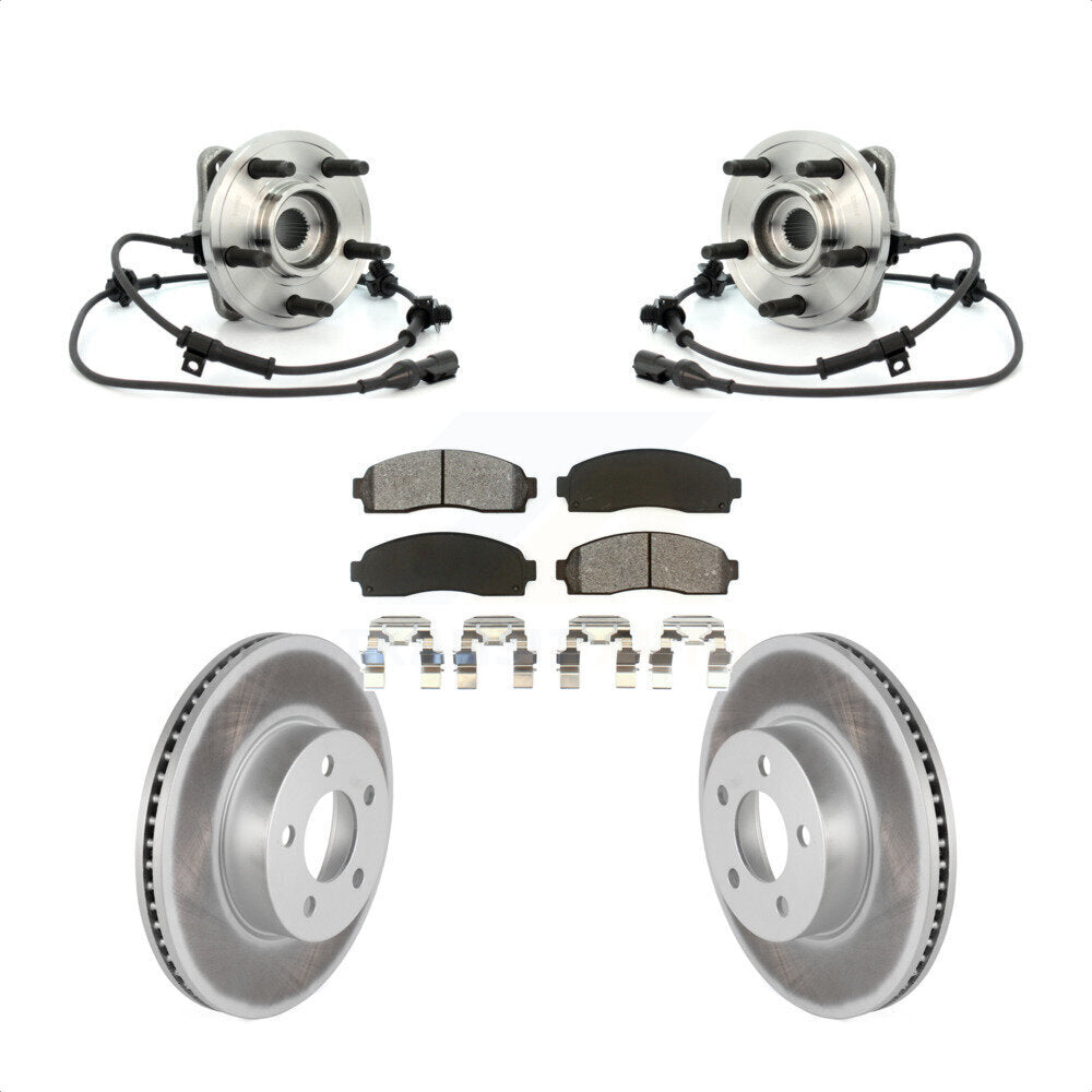 Transit Auto KBB-104277 Wheel Bearing and Hub Assembly for 2001-2011 Ford Ranger, Mazda B4000, Ford Explorer Sport & more - Front product image