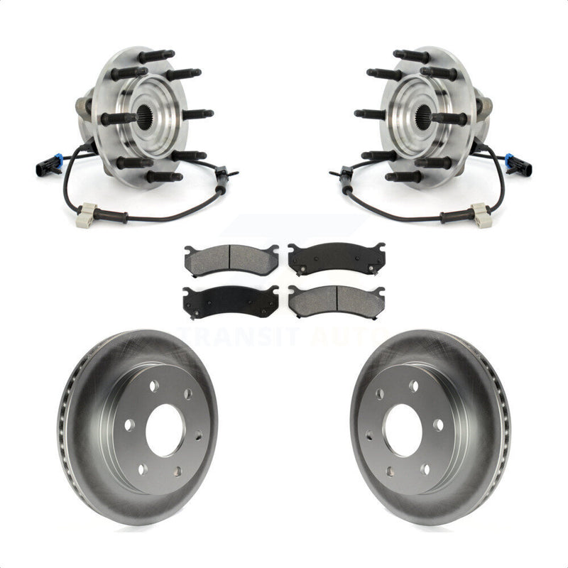 Transit Auto KBB-104282 Wheel Bearing and Hub Assembly for 2001-2007 GMC Sierra 1500 Classic, Chevrolet Silverado 1500, GMC Sierra 1500 - Front product image