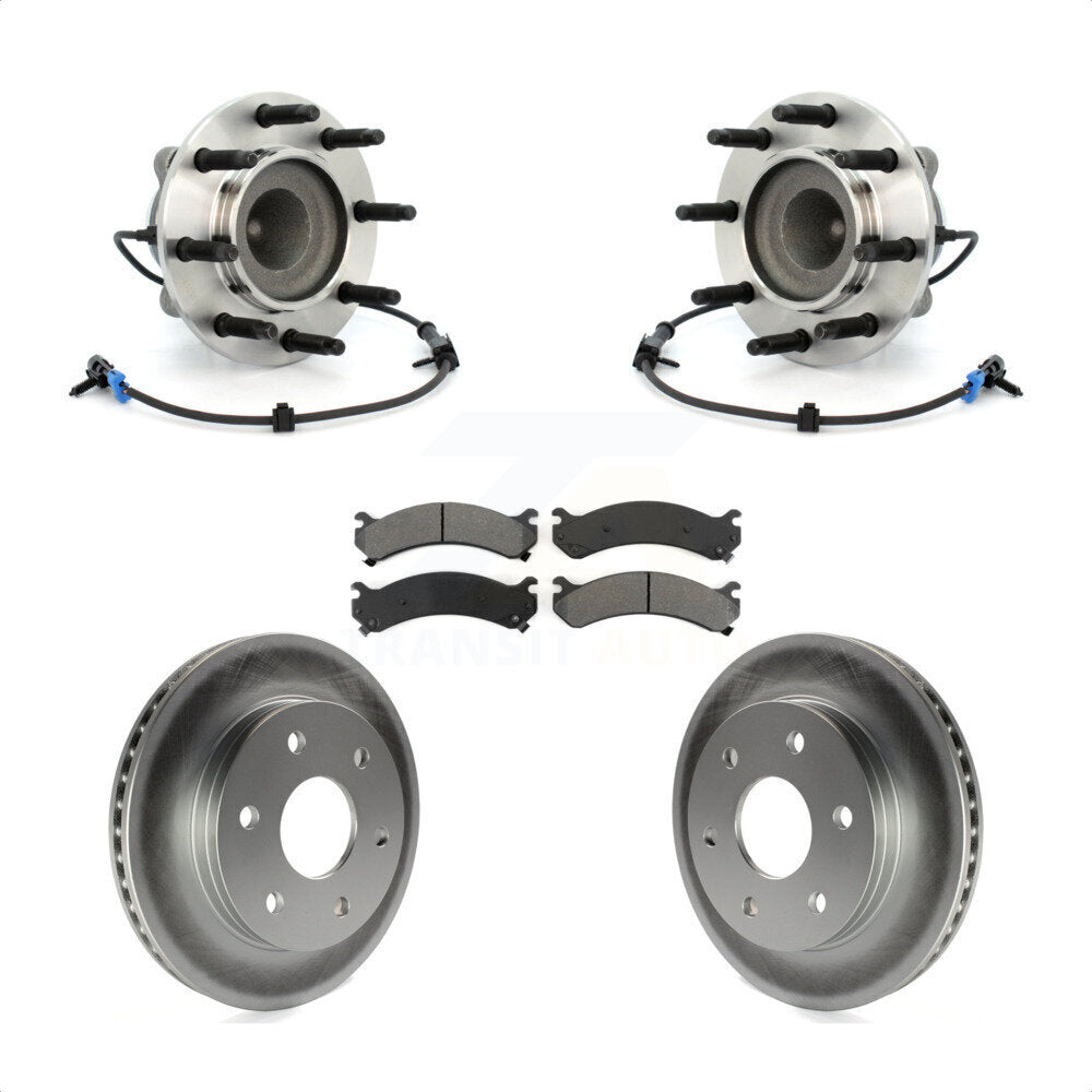 Transit Auto KBB-104285 Wheel Bearing and Hub Assembly for 2006 Chevrolet Express 2500, GMC Savana 2500 - Front product image