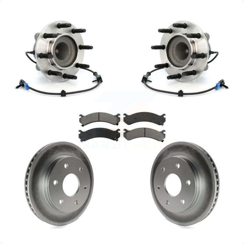 Transit Auto KBB-104285 Wheel Bearing and Hub Assembly for 2006 Chevrolet Express 2500, GMC Savana 2500 - Front product image