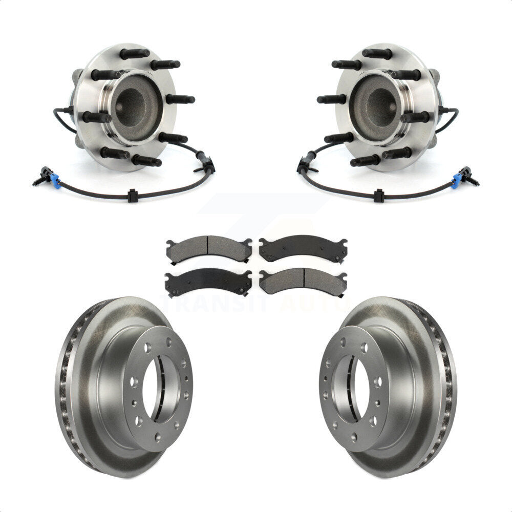 Transit Auto KBB-104286 Wheel Bearing and Hub Assembly for 1999-2017 GMC Savana 2500, Chevrolet Express 2500, Chevrolet Express 3500 & more - Front product image