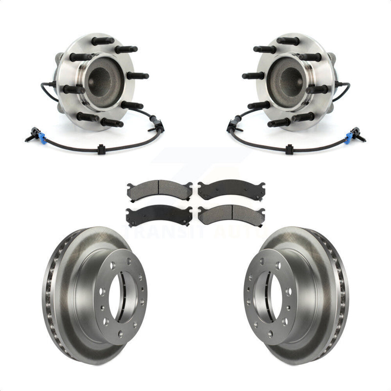 Transit Auto KBB-104286 Wheel Bearing and Hub Assembly for 1999-2017 GMC Savana 2500, Chevrolet Express 2500, Chevrolet Express 3500 & more - Front product image