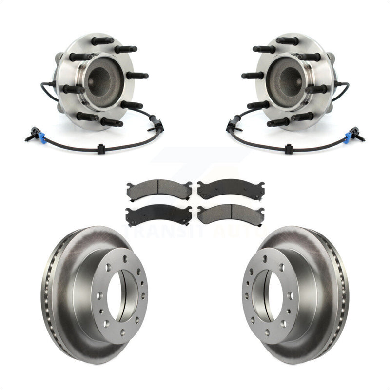 Transit Auto KBB-104287 Wheel Bearing and Hub Assembly for 2009-2015 Chevrolet Express 4500, GMC Savana 4500 - Front product image