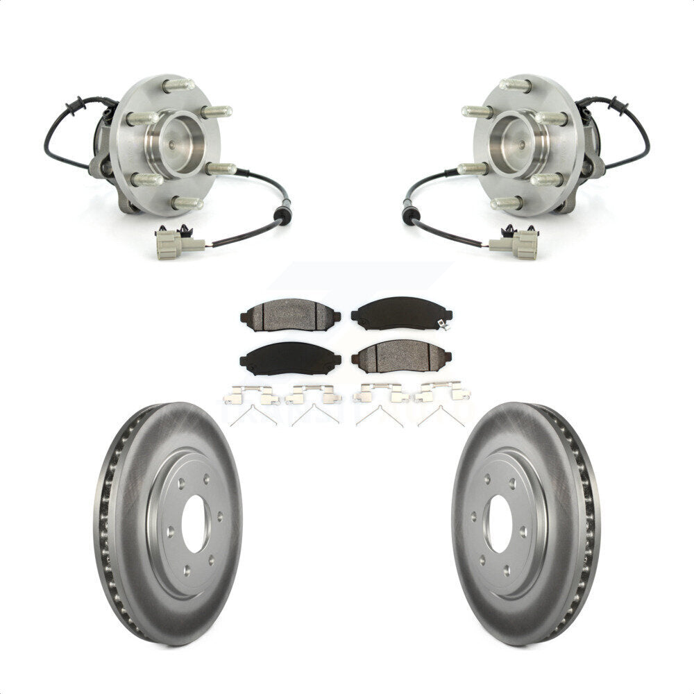Transit Auto KBB-104290 Wheel Bearing and Hub Assembly for 2005-2019 Suzuki Equator, Nissan Frontier product image