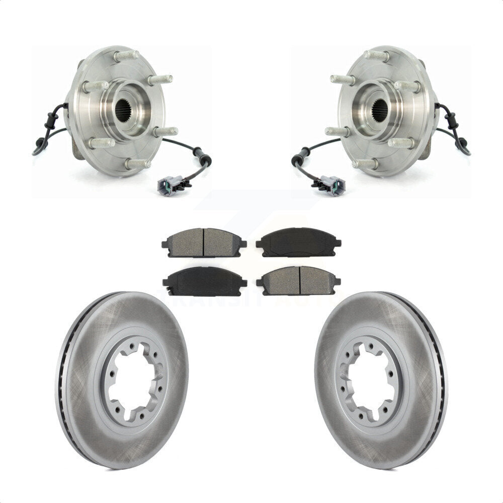 Transit Auto KBB-104297 Wheel Bearing and Hub Assembly for 2004 Nissan Pathfinder - Front product image