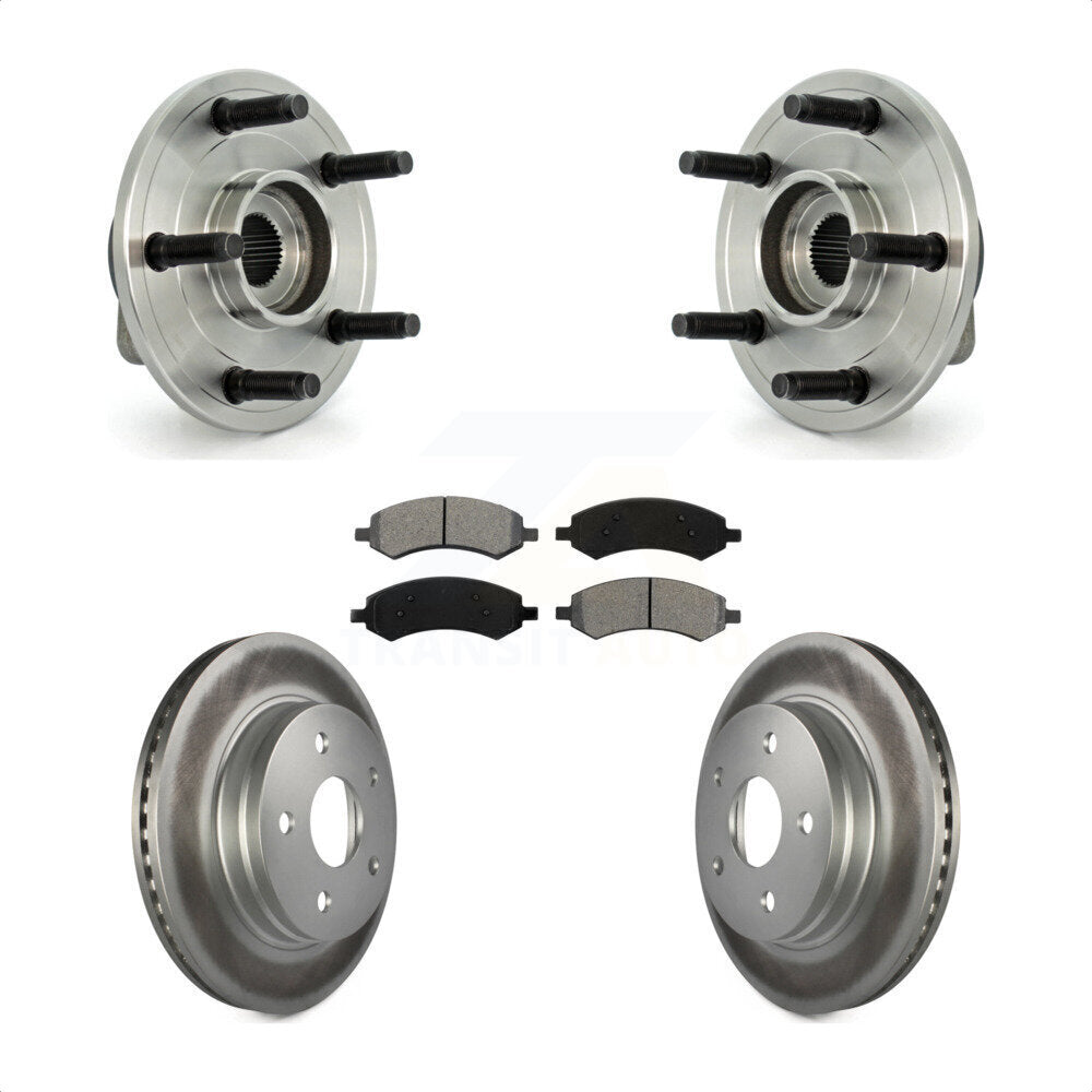 Transit Auto KBB-104302 Wheel Bearing and Hub Assembly for 2006-2008 Dodge Ram 1500 - Front product image