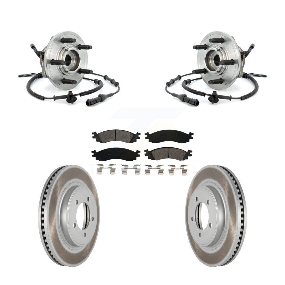 Transit Auto KBB-104306 Wheel Bearing and Hub Assembly for 2006-2010 Ford Explorer Sport Trac, Ford Explorer, Mercury Mountaineer - Front product image