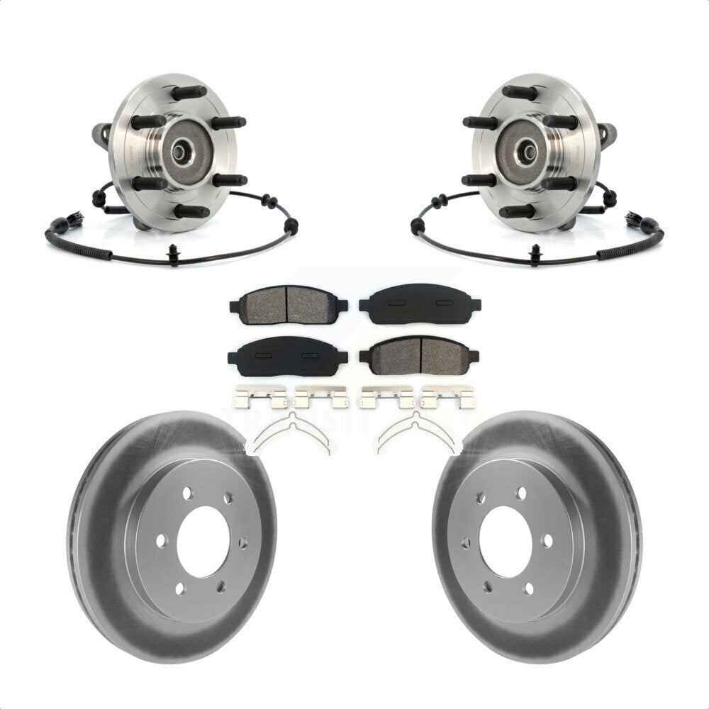 Transit Auto KBB-104307 Wheel Bearing and Hub Assembly for 2005-2008 Ford F-150, Lincoln Mark LT - Front product image