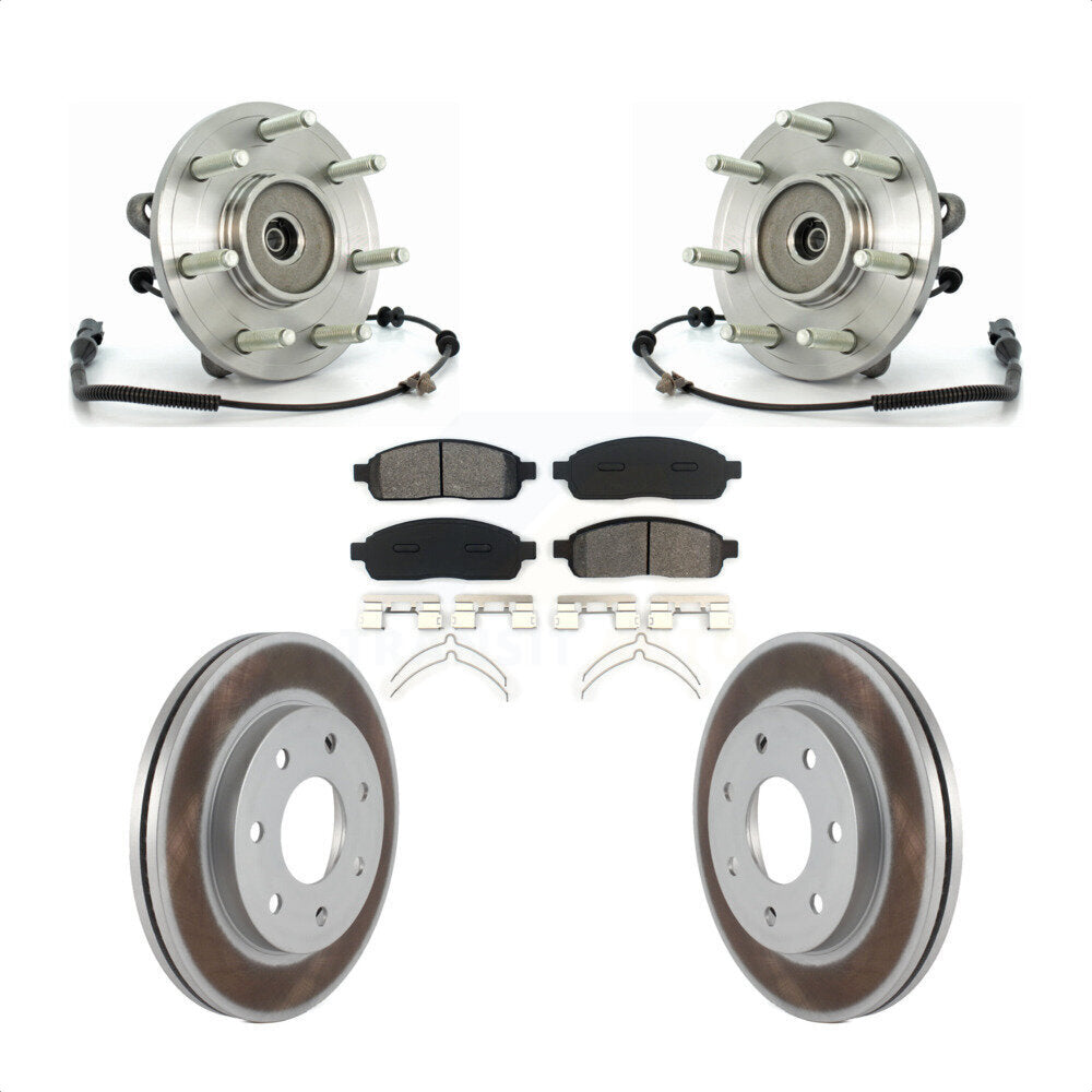 Transit Auto KBB-104309 Wheel Bearing and Hub Assembly for 2005-2008 Ford F-150, Lincoln Mark LT - Front product image