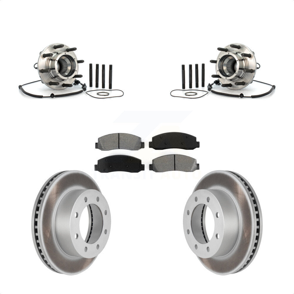 Transit Auto KBB-104310 Wheel Bearing and Hub Assembly for 2005-2009 Ford F-250 Super Duty, Ford F-350 Super Duty - Front product image