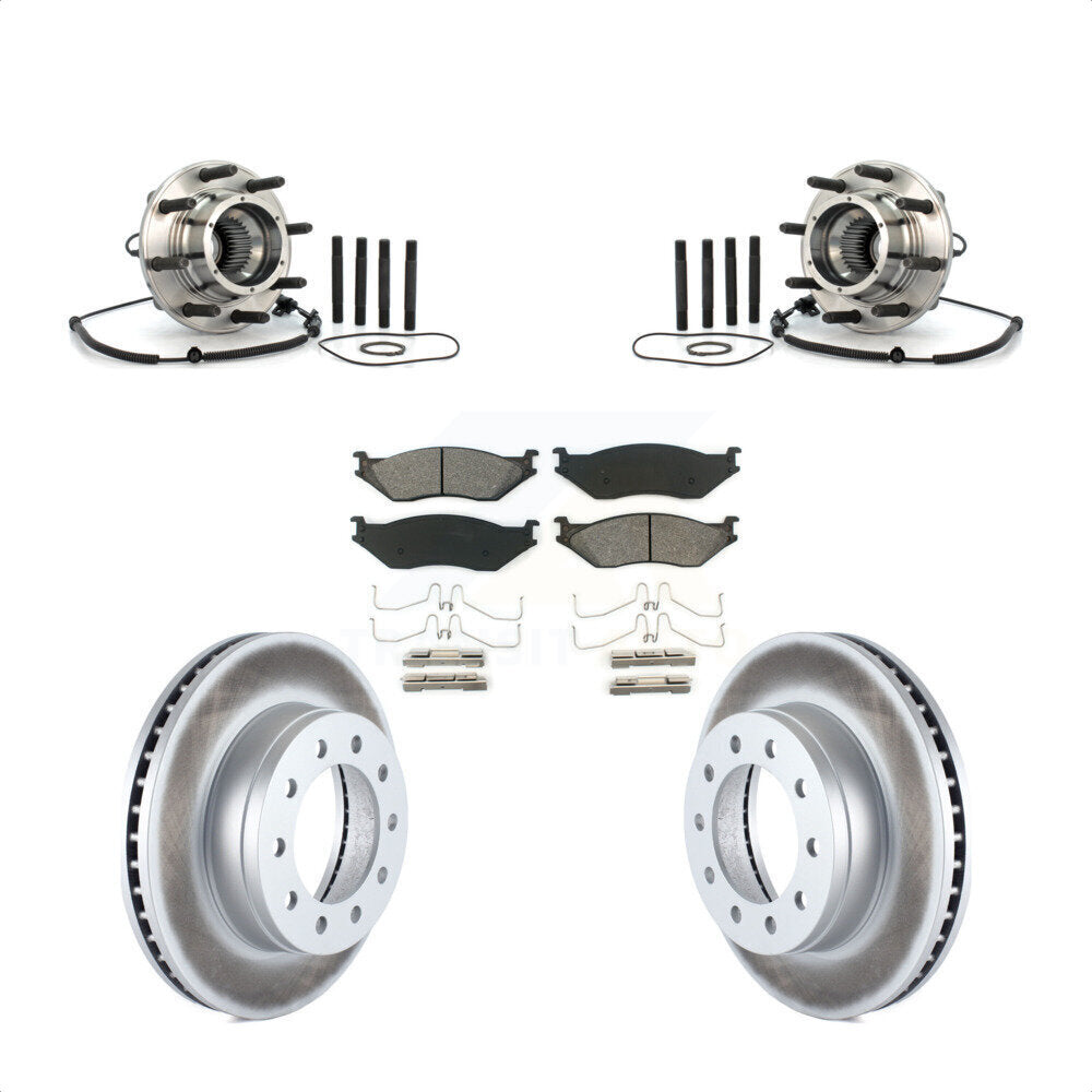 Transit Auto KBB-104313 Wheel Bearing and Hub Assembly for 2010 Ford F-550 Super Duty - Front product image