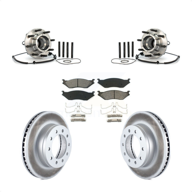 Transit Auto KBB-104313 Wheel Bearing and Hub Assembly for 2010 Ford F-550 Super Duty - Front product image