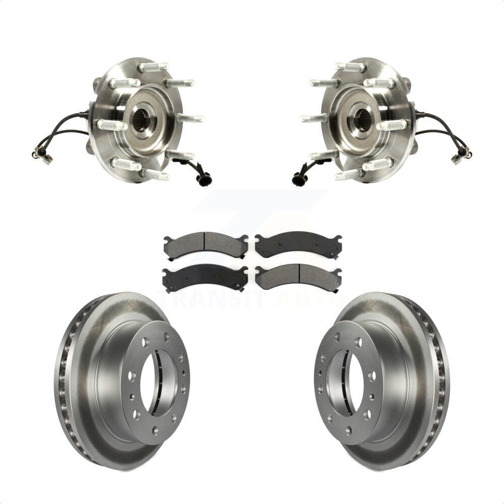 Transit Auto KBB-104316 Wheel Bearing and Hub Assembly for 2001-2007 Chevrolet Silverado 1500 HD Classic, Chevrolet Silverado 2500 HD Classic, GMC Sierra 1500 HD Classic & more - Front product image