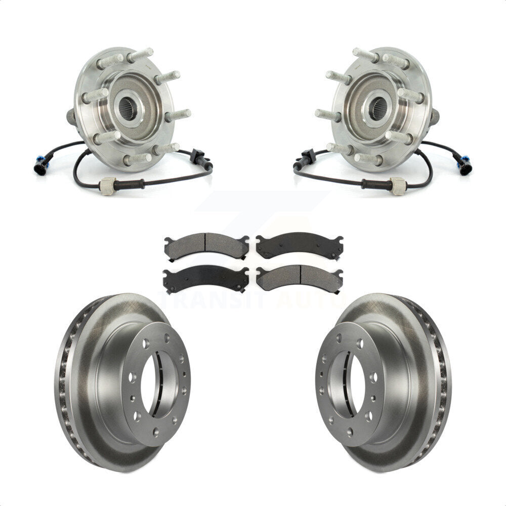 Transit Auto KBB-104317 Wheel Bearing and Hub Assembly for 2004-2007 Chevrolet Silverado 3500 Classic, GMC Sierra 3500 Classic, Chevrolet Silverado 3500 & more - Front product image