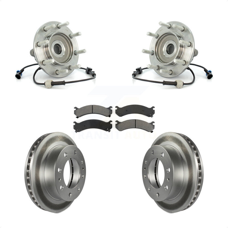 Transit Auto KBB-104317 Wheel Bearing and Hub Assembly for 2004-2007 Chevrolet Silverado 3500 Classic, GMC Sierra 3500 Classic, Chevrolet Silverado 3500 & more - Front product image