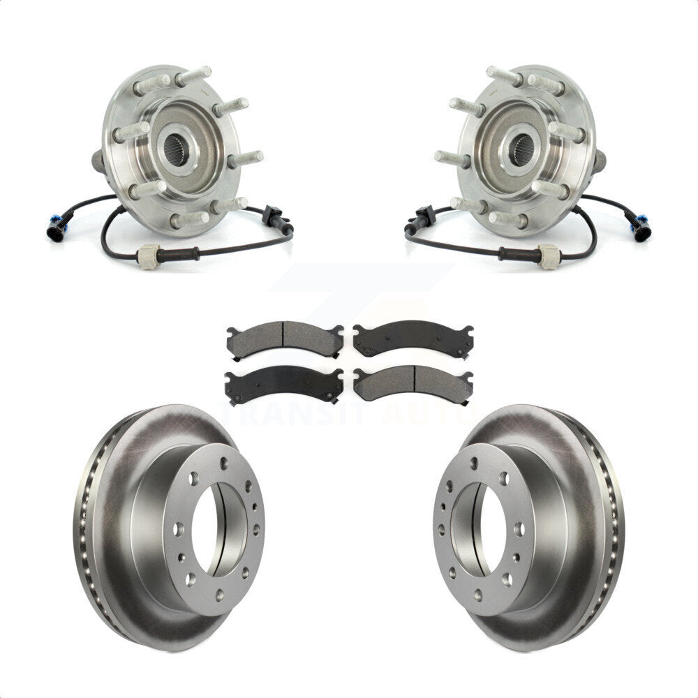 Transit Auto KBB-104318 Wheel Bearing and Hub Assembly for 2001-2007 Chevrolet Silverado 3500 Classic, GMC Sierra 3500 Classic, Chevrolet Silverado 3500 & more - Front product image