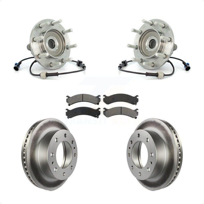Transit Auto KBB-104318 Wheel Bearing and Hub Assembly for 2001-2007 Chevrolet Silverado 3500 Classic, GMC Sierra 3500 Classic, Chevrolet Silverado 3500 & more - Front product image