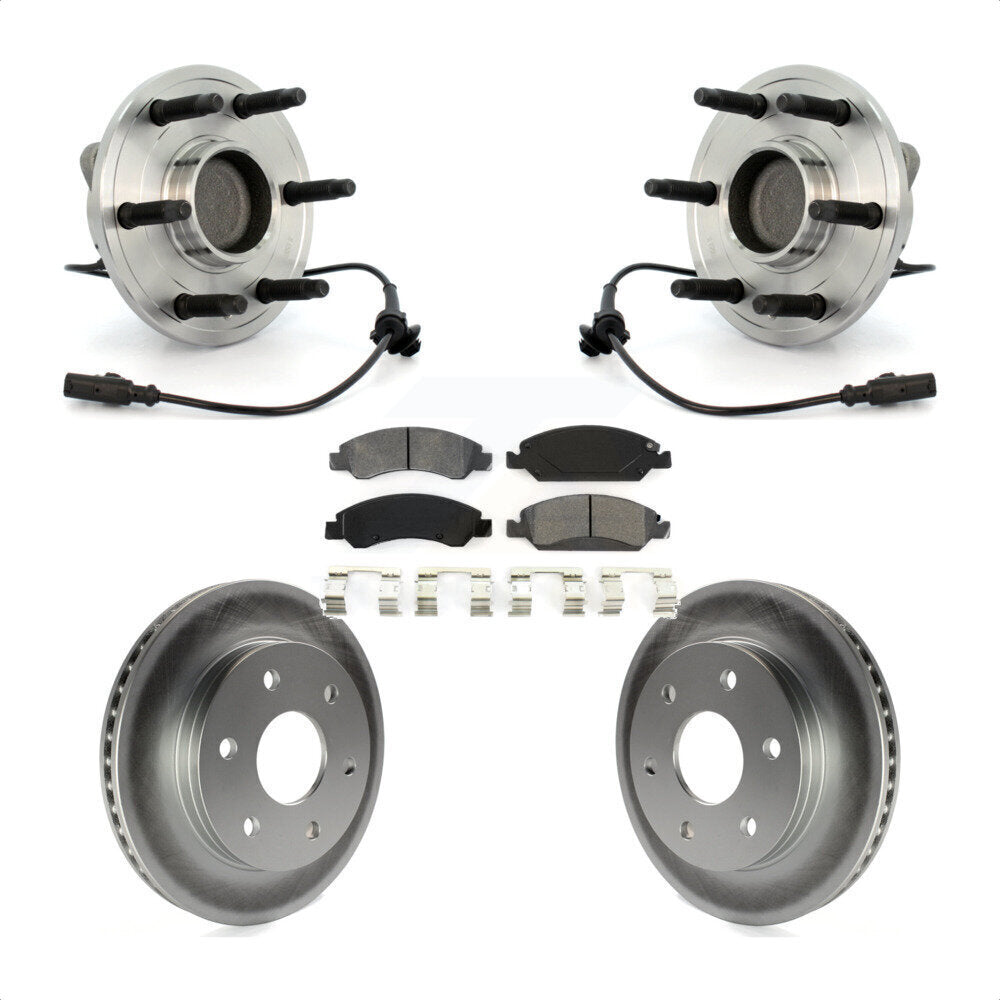 Transit Auto KBB-104332 Wheel Bearing and Hub Assembly for 2007 GMC Sierra 1500 - Front product image