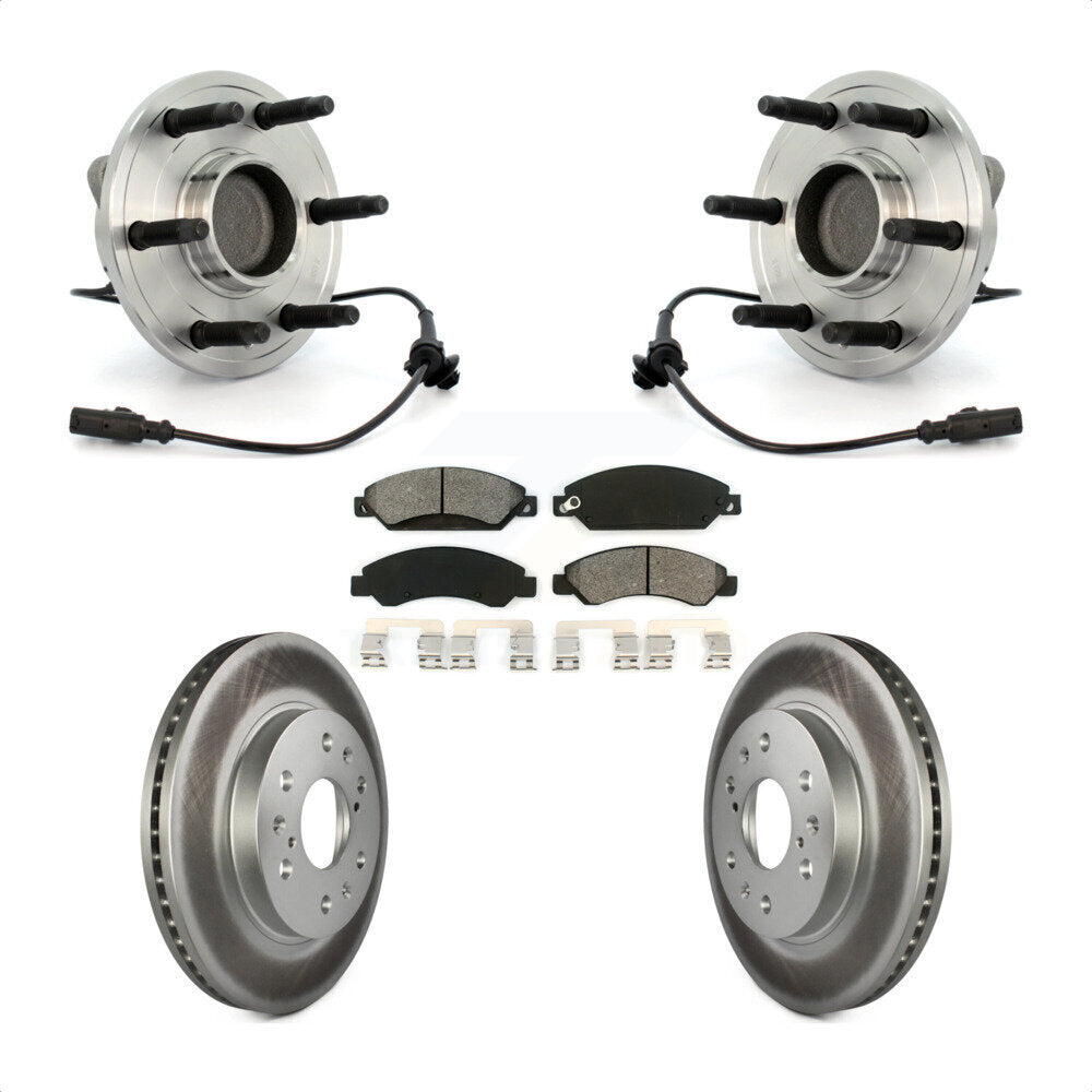 Transit Auto KBB-104334 Wheel Bearing and Hub Assembly for 2007 Cadillac Escalade, Chevrolet Avalanche, Chevrolet Suburban 1500 & more - Front product image