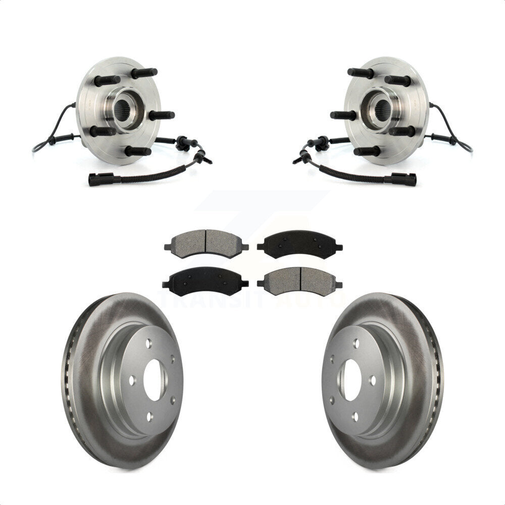 Transit Auto KBB-104340 Wheel Bearing and Hub Assembly for 2006-2009 Dodge Ram 1500 - Front product image