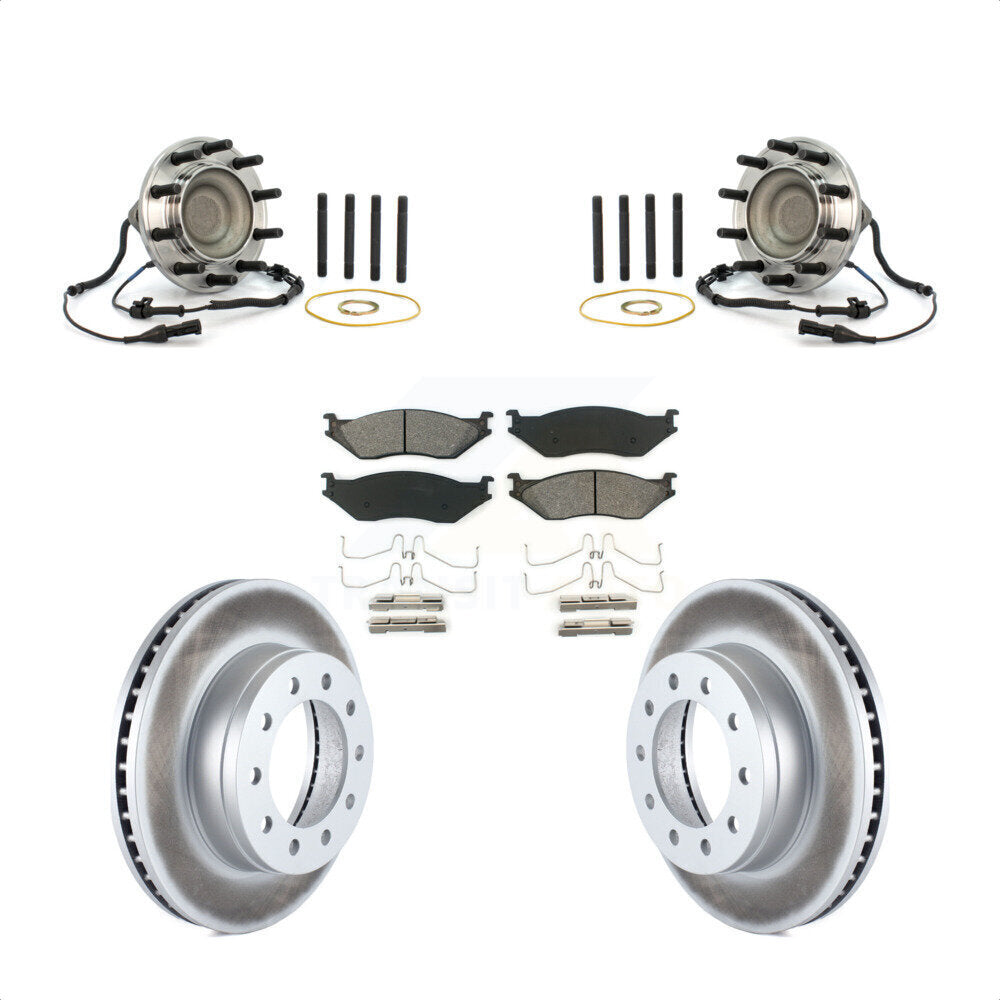 Transit Auto KBB-104342 Wheel Bearing and Hub Assembly for 2005-2010 Ford F-450 Super Duty, Ford F-550 Super Duty - Front product image