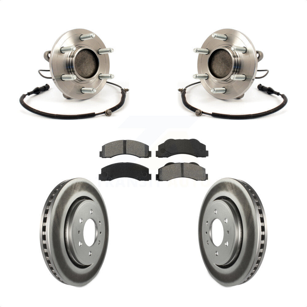 Transit Auto KBB-104343 Wheel Bearing and Hub Assembly for 2010 Ford F-150 - Front product image