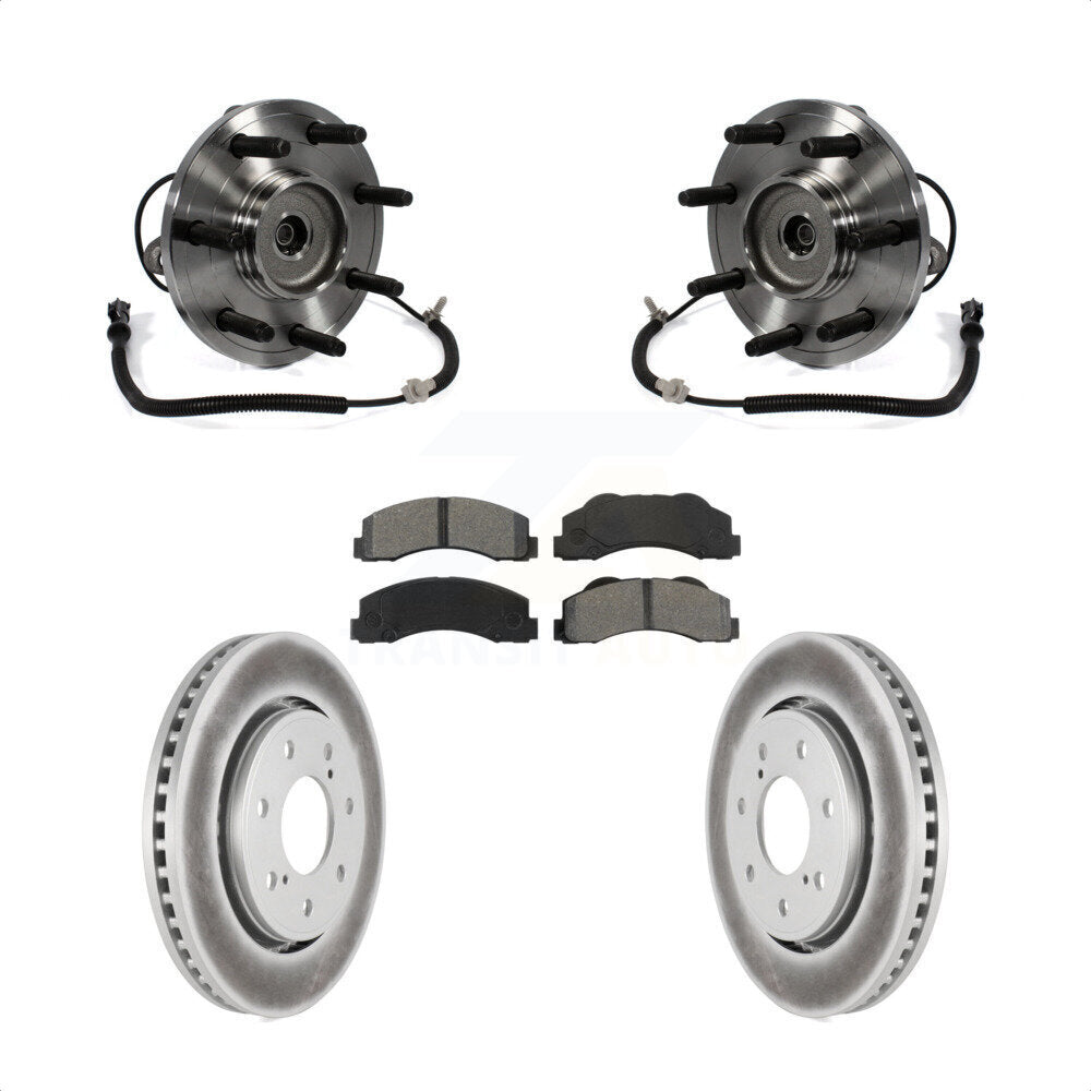 Transit Auto KBB-104345 Wheel Bearing and Hub Assembly for 2010 Ford F-150 - Front product image