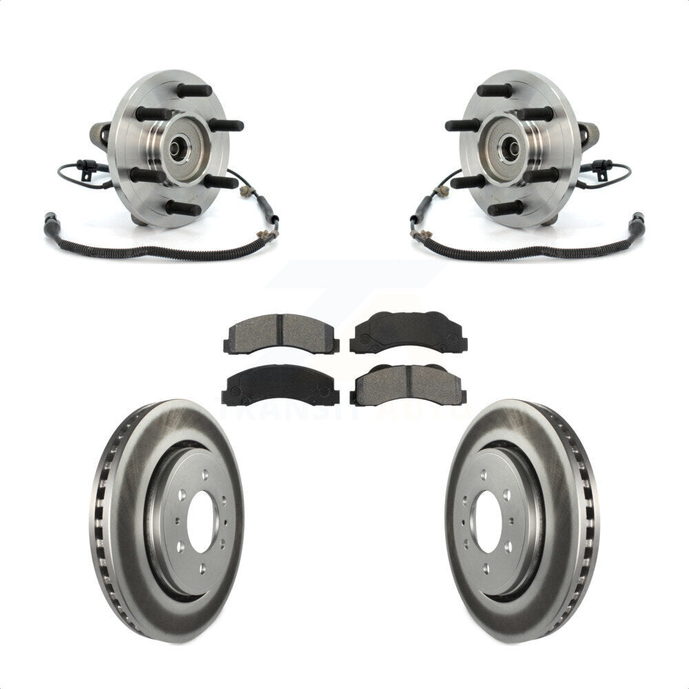 Transit Auto KBB-104346 Wheel Bearing and Hub Assembly for 2010 Ford F-150 - Front product image