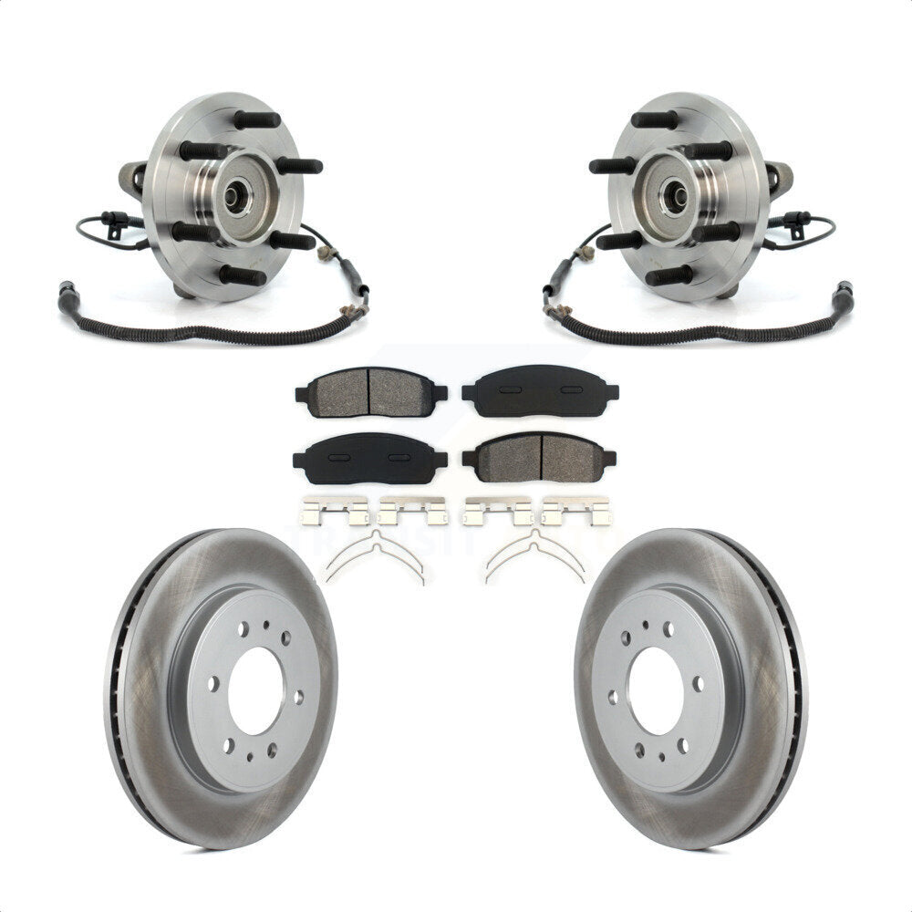 Transit Auto KBB-104347 Wheel Bearing and Hub Assembly for 2009 Ford F-150 - Front product image