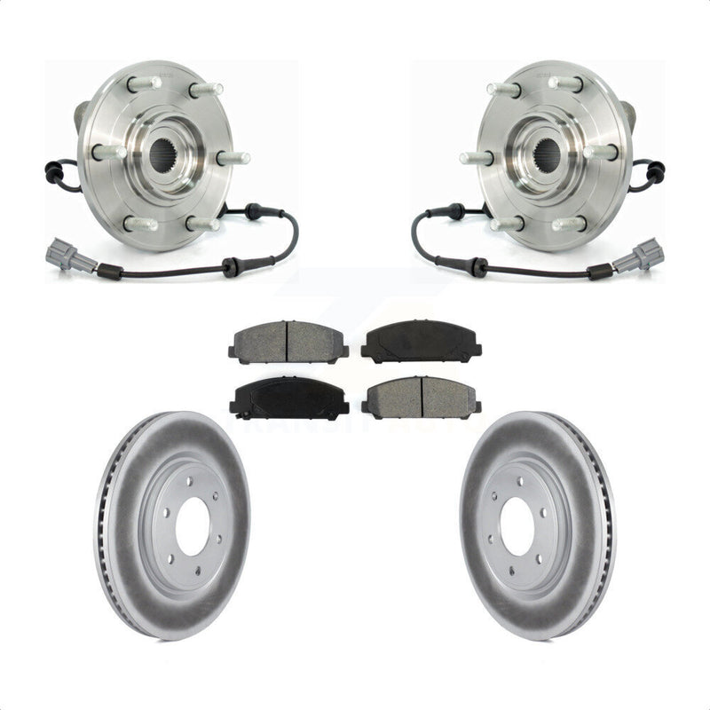 Transit Auto KBB-104352 Wheel Bearing and Hub Assembly for 2008-2012 Nissan Armada, Nissan TITAN, INFINITI QX56 - Front product image