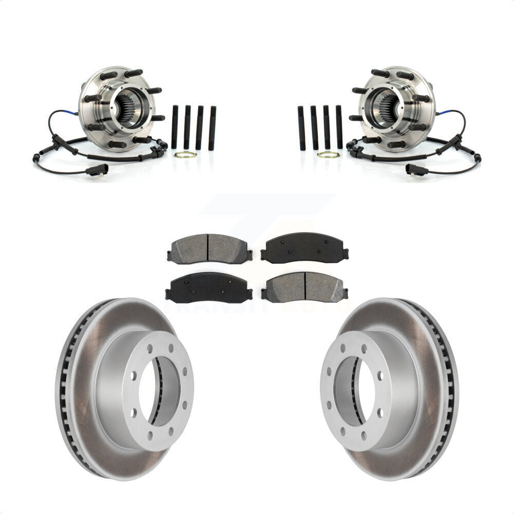 Transit Auto KBB-104355 Wheel Bearing and Hub Assembly for 2011 Ford F-250 Super Duty, Ford F-350 Super Duty - Front product image