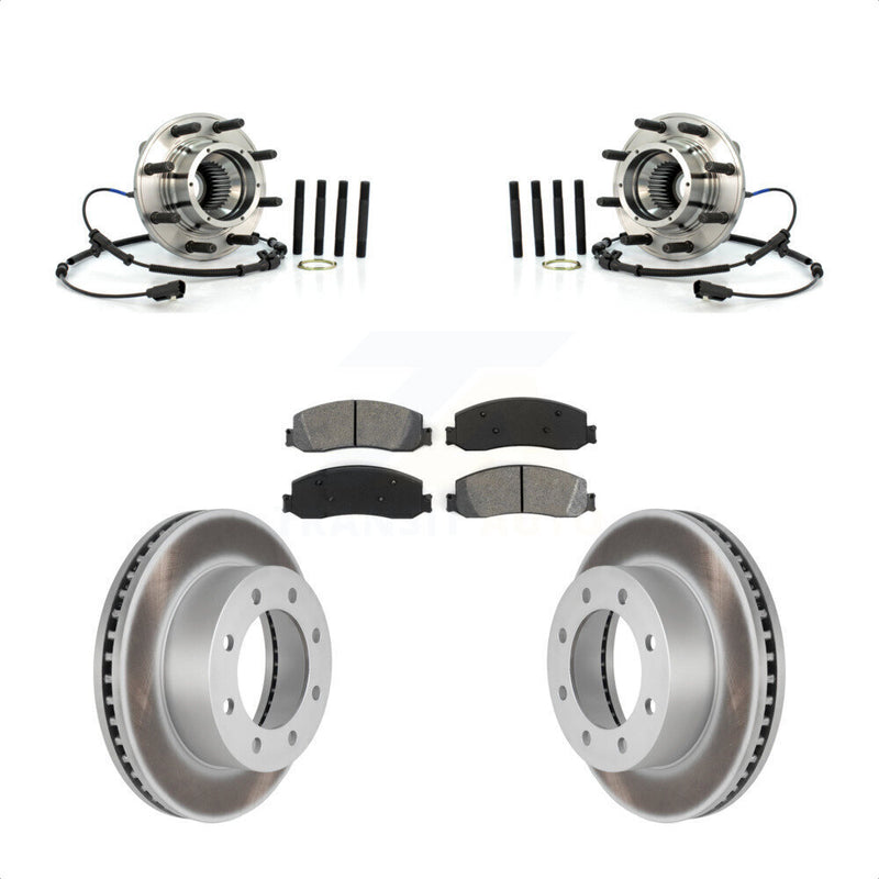 Transit Auto KBB-104355 Wheel Bearing and Hub Assembly for 2011 Ford F-250 Super Duty, Ford F-350 Super Duty - Front product image