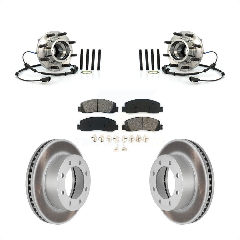 Transit Auto KBB-104356 Wheel Bearing and Hub Assembly for 2012 Ford F-250 Super Duty, Ford F-350 Super Duty - Front product image